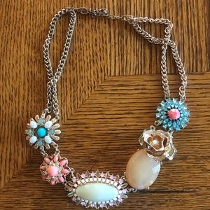 Bold vibrant multicolor necklace